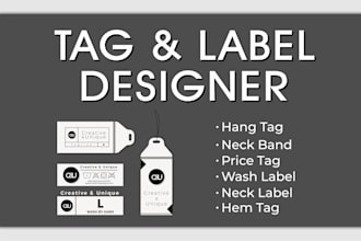 design custom clothing labels and hang tags