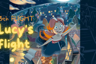 make illustrations for stories for children and young people
