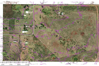do topographic, contour and survey map