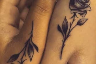 design you a geometric colorful animal tattoo