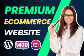 build a premium ecommerce website or ecommerce online store