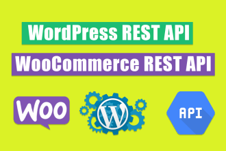 custom wordpress rest API and woocommerce API integration