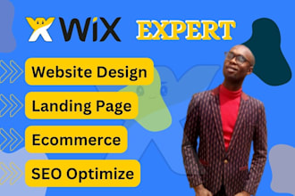 design wix website or redesign wix online store wix SEO