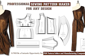 do high quality sewing pattern creation for professional result