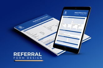 design your professional referral form
