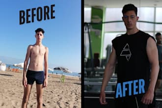 be your online personal trainer and coach in live workouts