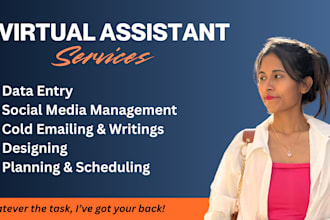 be your professional virtual assistant and personal administrative