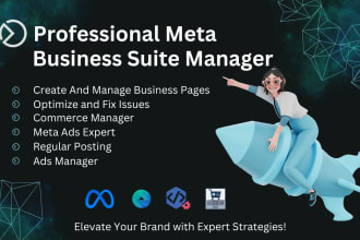 be your professional meta business suite manager and social media handler