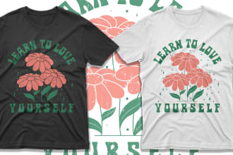 do a printable retro vintage t shirt design