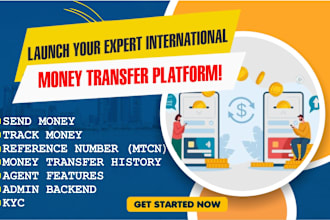 build digital international money transfer platform