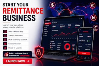 build digital international money transfer platform