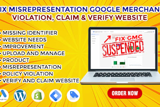 fix gmc issue or google merchant center suspension and approved product feed