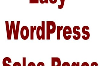 send you create professional sales pages with ease using wordpress