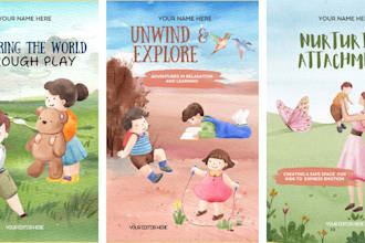 write and design minimalist childrens book
