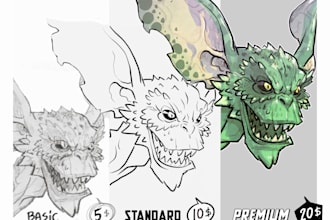 draw your monsters, aliens and creatures