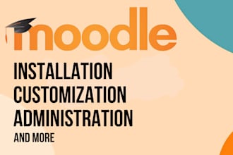 do moodle customization, installation and administration