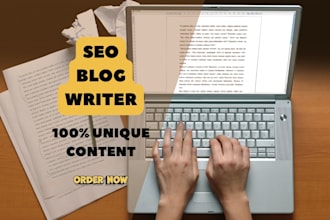 be your SEO blog content writer