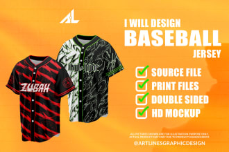 design sublimation baseball jersey