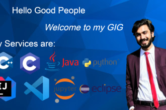 do c, cpp, python, java oop and java programming projects