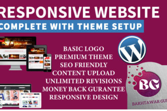 clone copy duplicate or design wordpress site by elementor