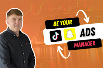 be your tiktok and snapchat ads manager