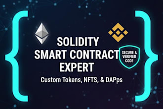 develop custom smart contracts, dapps, and web3 solutions