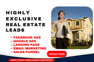 generate real estate leads mortgage motivated seller leads landing page website
