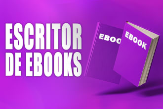 write your ebook or digital book