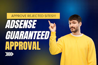 build blogging website and upload content for google adsense approval