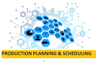 provide professional production planning and scheduling services
