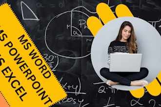 help in  yours math assignments in ms word