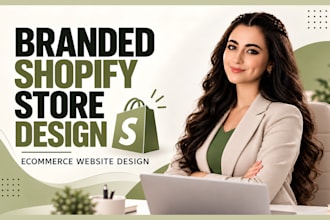 build an automated shopify dropshipping store or shopify website