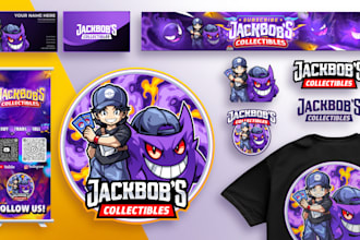 make pokemon logo for tcg streamer or t shirt