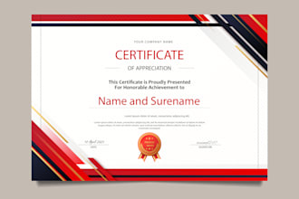 design certificate templates, award certificate in 6 hours