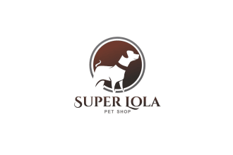 provide a different dog, pet, cat, or animal logo in 1 day
