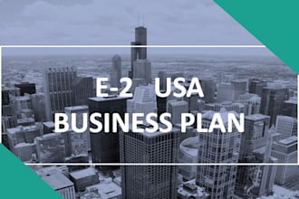 draft e2 business plan for united states visa