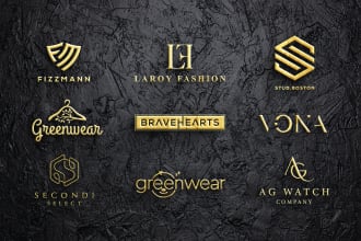 design luxury clothing fashion brand, apparel and urban logo