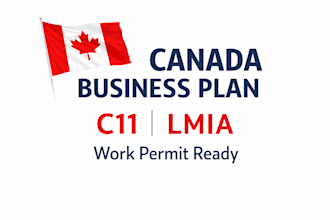 write a canada c11, ict work permit, lmia business plan