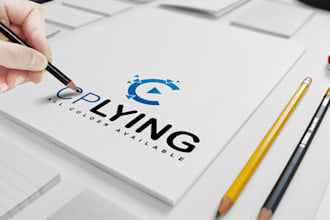 do eye catchy logo for you