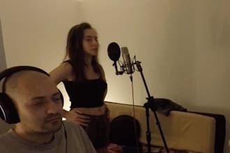 sing the back vocals of the song