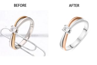 do jewelry retouch, product photography retouching