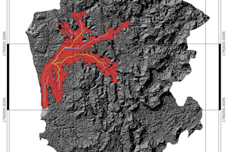 do geospatial analytics using qgis and arcgis