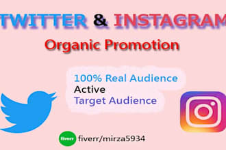 do organic twitter marketing with real follower
