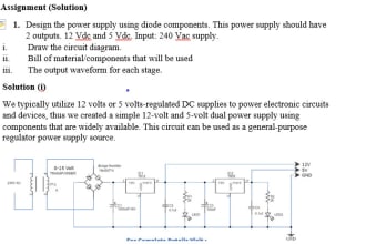 do your assigns, circuit problems, proteus working, etc