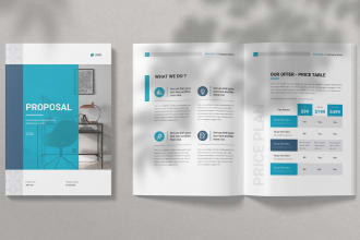 design professional project proposal template