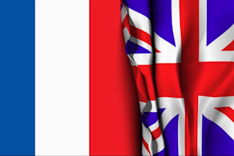 writing french article for you