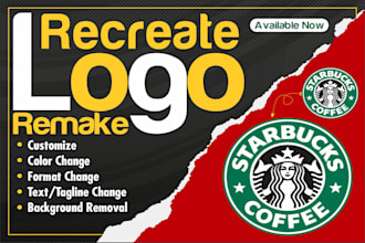 vector trace, redraw, and recreate your logo