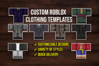 design custom roblox clothing templates