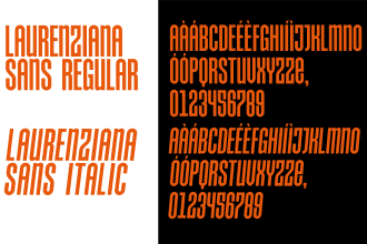 design a custom one weight sans font for your project