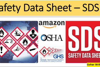 create ghs safety data sheet, msds, sds for chemical product, amazon